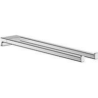 Hansgrohe AddStoris Twin-Handle Towel Holder Chrome 80mm x 445mm x 32mm (780VG)