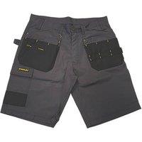 Stanley Lincoln Holster Pocket Work Shorts Grey 32" W (781KV)