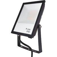 TCP Smart RBG + CCT Indoor & Outdoor LED Wi-Fi Floodlight Black 30W 3000lm (781TX)
