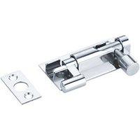 Smith & Locke Necked Door Bolt Silver 63mm (782PX)