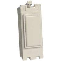 Varilight PowerGrid 1-Module Grid Blanking Plate White (78350)