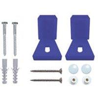 Rawlplug 67-488 Adjustable WC/Bidet Fixing Kit (7837F)