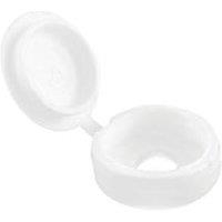 Timco 4-9ga 100 Pack White Plastic Screw Caps (783KF)