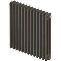 Acova 600mm x 628mm 2701BTU Bronze Horizontal 3 Column Radiator (785FW)