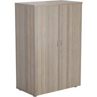 TC Group 3-Shelf Cupboard Grey Oak 800mm x 1200mm (785TT)