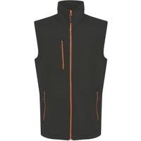 Regatta Navigate 2-Layer Bodywarmer Black/Orange Pop Small 37.5" Chest (786VF)