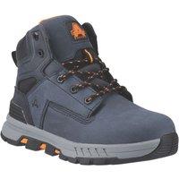Amblers AS613 Elena Size 5 Womens Navy Water-Resistant Steel Toe Cap Safety Boots (786XK)