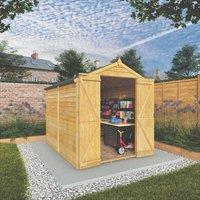 Mercia Windowless 6' x 7' 6" (Nominal) Apex Overlap Timber Shed (786YL)