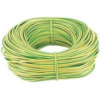 Essentials Green/Yellow Sleeving 4mm x 100m (78726)