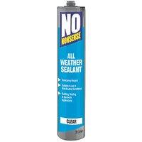 No Nonsense All-Weather Sealant Clear 310ml (7876D)