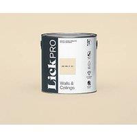 LickPro Max+ 2.5Ltr White BS 08 C 31 Matt Emulsion Paint (787JY)