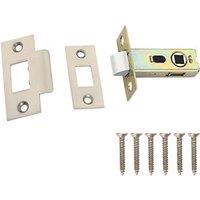 Smith & Locke Silver Tubular Mortice Latch 62.2mm Case - 45mm Backset (787PX)