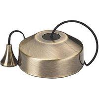 Knightsbridge 1-Way LED Pull Cord Dimmer Antique Brass (787PY)