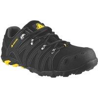 Amblers FS23 Soft Shell Size 9 Black Water-Resistant Steel Toe Cap Safety Trainers (787XH)