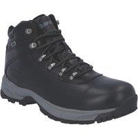Hi-Tec Eurotrek Lite Size 14 Black Waterproof Non Safety Work Boots (787XL)
