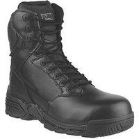 Magnum Stealth Force 8 Size 9 Black Water-Resistant Safety Boots (7881F)