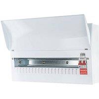 Lewden PRO 22-Module 19-Way Part-Populated Main Switch Consumer Unit (788HM)