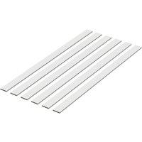 MDF Shaker Wall Panelling 63mm x 9mm x 1200mm 6 Pack (788YC)