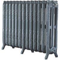 Arroll 760mm x 1074mm 6387BTU Cast Grey Cast Iron 3 Column Radiator (7890P)