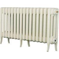 Arroll 460mm x 994mm 3128BTU White Cast Iron 4 Column Radiator (7899F)