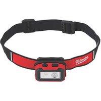 Milwaukee IRHL450 Rechargeable LED USB Headlamp Black/Red 450lm (789GE)