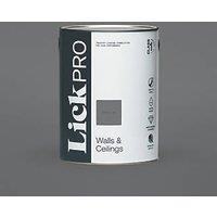 LickPro Max+ 5Ltr Grey 10 Eggshell Emulsion Paint (789JY)