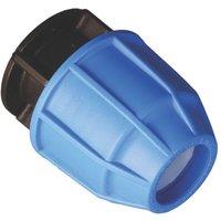 FloPlast 491103 MDPE Female Adaptor 20mm x 1/2" (789VF)