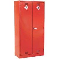 Barton 3-Shelf Pesticide Cabinet Red 915mm x 457mm x 1829mm (789VV)