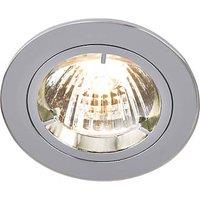 Knightsbridge Fixed Recessed Downlight Chrome (790GA)