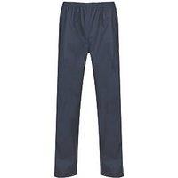 Regatta Stormflex II Waterproof Over Trousers Navy Large 36.5" W 32" L (790JR)