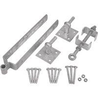 GateMate Adjustable Hinge Set / Hooks 6 Pieces (790YV)