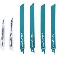 Makita B-44448 Multi-Material Reciprocating Saw Blade Set 6 Pieces (7914R)
