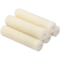 Fortress Trade Short Pile Roller Sleeves Gloss 4" x 22mm 5 Pack (791FM)