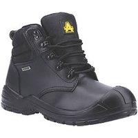 Amblers 241 Size 13 Black Waterproof Steel Toe Cap Safety Boots (791TV)