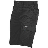 CAT Tracker Work Shorts Black 30" W (792KE)