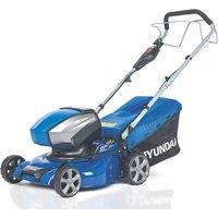 Hyundai HYM40Li420SP 40V 1 x 2.5Ah Li-Ion Brushless Cordless 42cm Self-Propelled Lawn Mower with Battery & Charger (794HM)