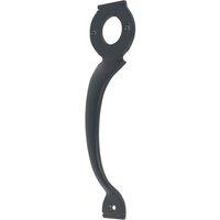 GateMate Classic Long Throw Lock Pull Handle Black Powder-Coated (794YV)