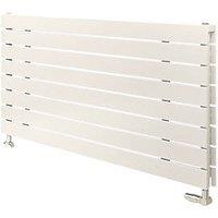 Ximax Oceanus Duplex Deluxe 595mm x 900mm 2819BTU White Horizontal Designer Radiator (7953H)