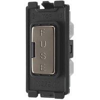 British General 13A Grid Fused Spur Black Nickel (795RF)