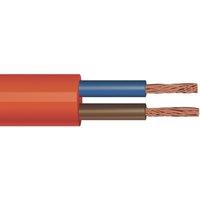 Time 3182Y Orange 2-Core 0.75mm Flexible Cable 25m Drum (796PY)