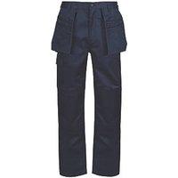 Regatta Pro Cargo Holster Work Trousers Navy 32" W 31" L (796XH)