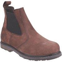 Amblers AS148 Sperrin Size 6 Brown Waterproof Steel Toe Cap Safety Boots (796XK)