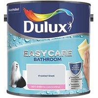 Dulux Easycare Soft Sheen Frosted Steel Emulsion Bathroom Paint 2.5Ltr (79702)