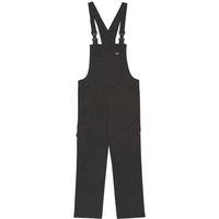 Dickies Everyday Bib and Brace Boiler suit/Coverall Black Small 31" W 31" L (797XJ)