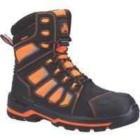 Amblers AS972C Beacon Size 10 Orange Waterproof Safety Boots (797XP)