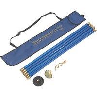 Bailey 19mm Blue Brass Jointed Drain Rod Set 9.14m (79897)