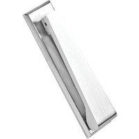 Hardware Solutions Door Knocker Contemporary Satin Chrome 40mm x 165mm (798KK)