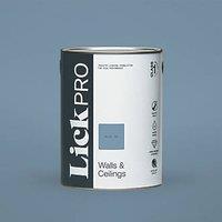 LickPro Max+ 5Ltr Blue 18 Eggshell Emulsion Paint (799KF)