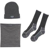 DeWalt Winter Accessories Set Black/Grey 3 Pieces (799KY)