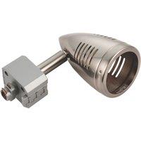 Saxby Bullett 1-Circuit Track Spotlight Satin Chrome (800VX)